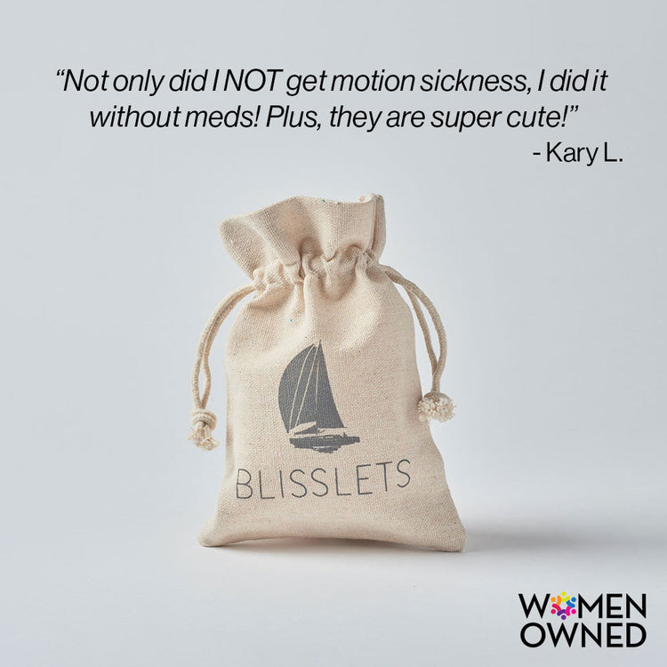 Blisslets Nausea & Anxiety Relief Bracelets - Marie + Bridget