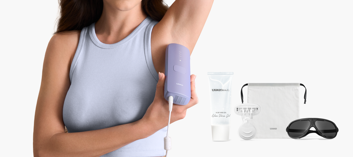 Ulike Swift 5 Hair Removal Device + 1 Aloe Gel
