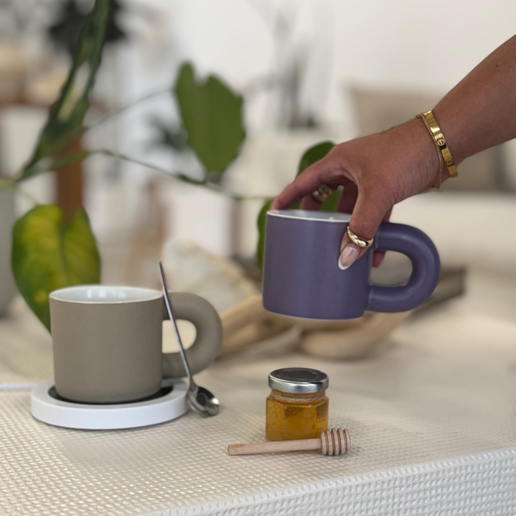 Brew Bliss Cozy Temperature Control Mug Set - 320 ML (10 oz) | 2 Pack