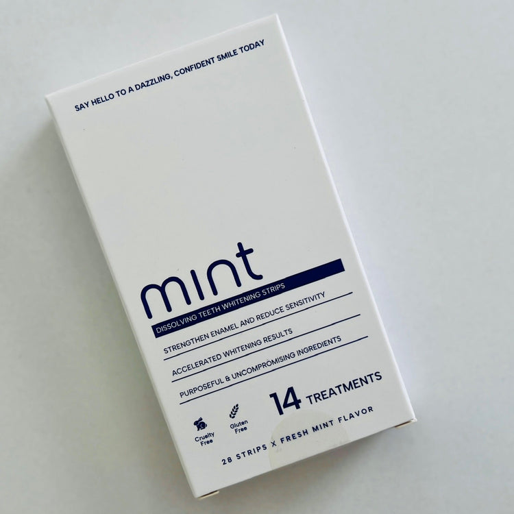 Dissolving Teeth Whitening Strips