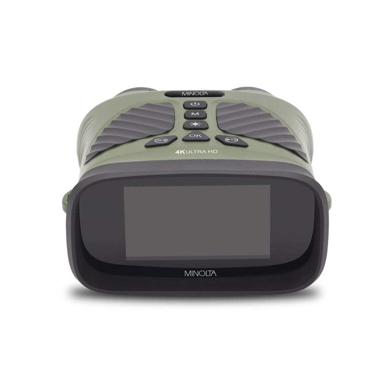 Minolta camera on a white background