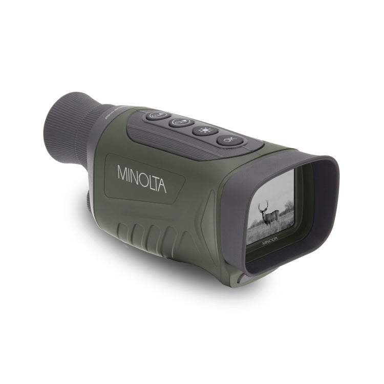 Minolta 6x25 4K UHD Digital Monocular w/IR Night Vision