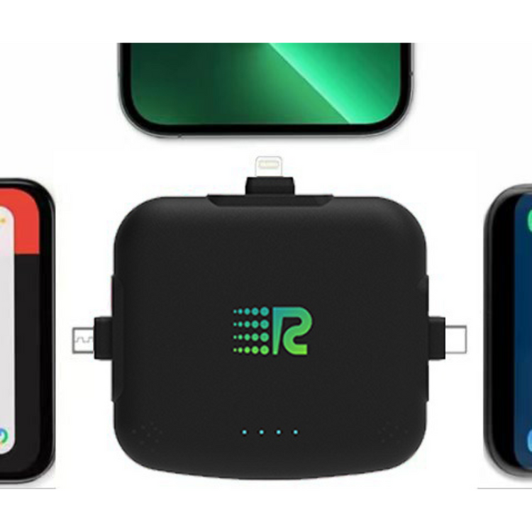 RC Universe 3-in-1 Charger - 4 pack (Midnight Black/Snow White/Hot Pink/Royal Blue)