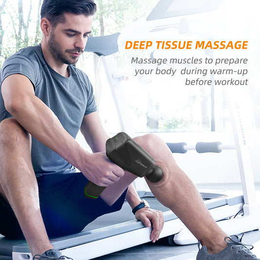 Cordless Massage Gun with Deep Tissue Percussion