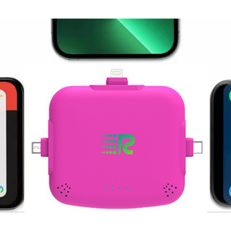 RC Universe 3-in-1 Charger - 4 pack (Midnight Black/Snow White/Hot Pink/Royal Blue)