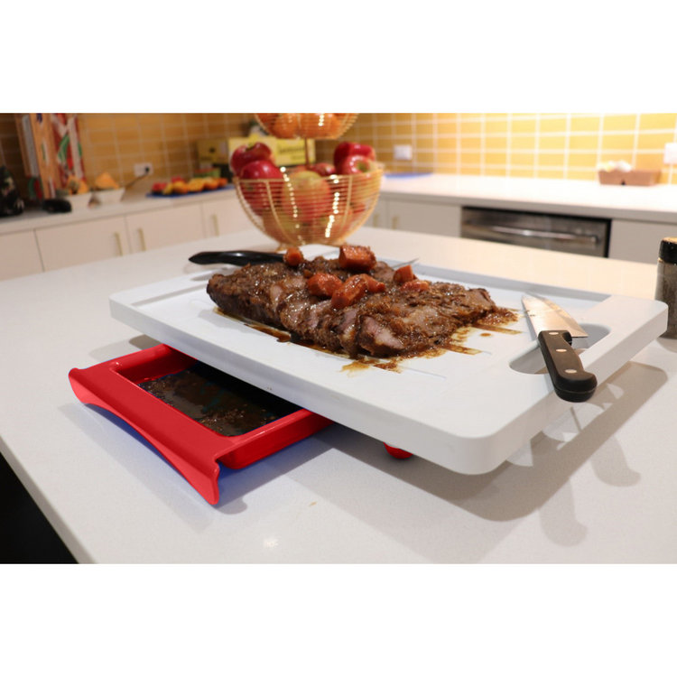 Dripless Cutting Board 2-in-1 System