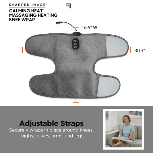 Knee Wrap By Sharper Image - 2 PACK