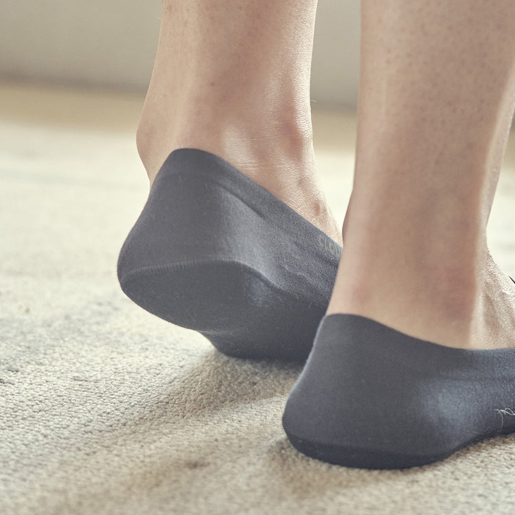 Premium Terry No Show Socks_Navy 5Pack