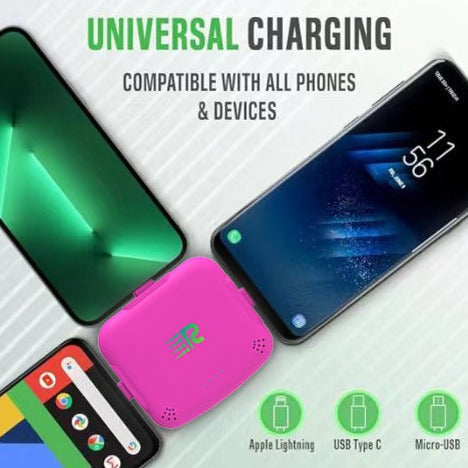 RC Universe 3-in-1 Charger - 4 pack (Midnight Black/Snow White/Hot Pink/Royal Blue)