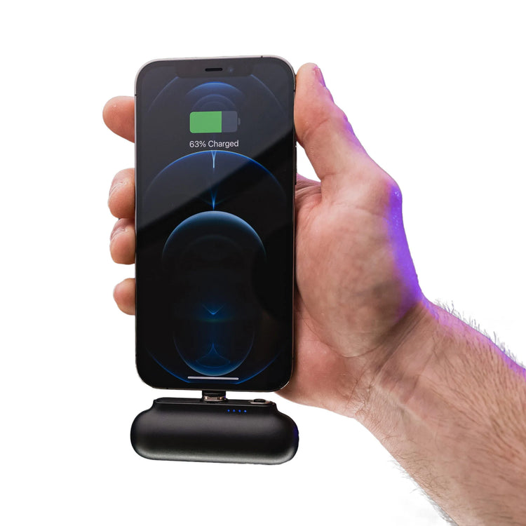 Snap-N-Charge Power Bank; Black; Universal