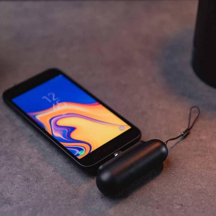 Snap-N-Charge Power Bank; Black; Universal