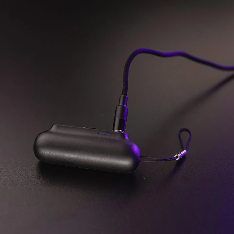 Snap-N-Charge Power Bank; Black; Universal