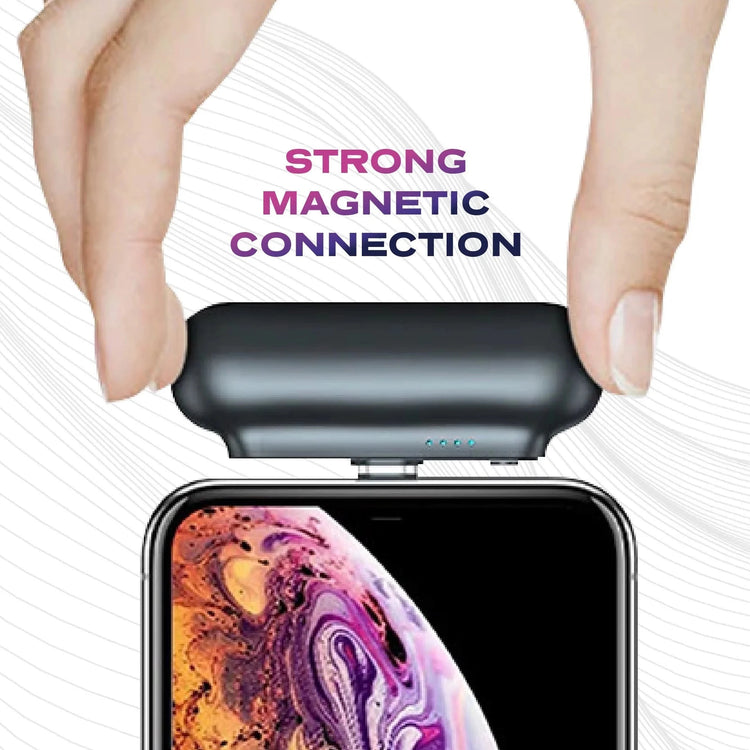 Snap-N-Charge Power Bank; Black; Universal