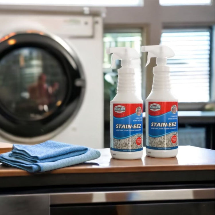 Stain EEZ 2 bottle kit and 2 x Microfiber Towels