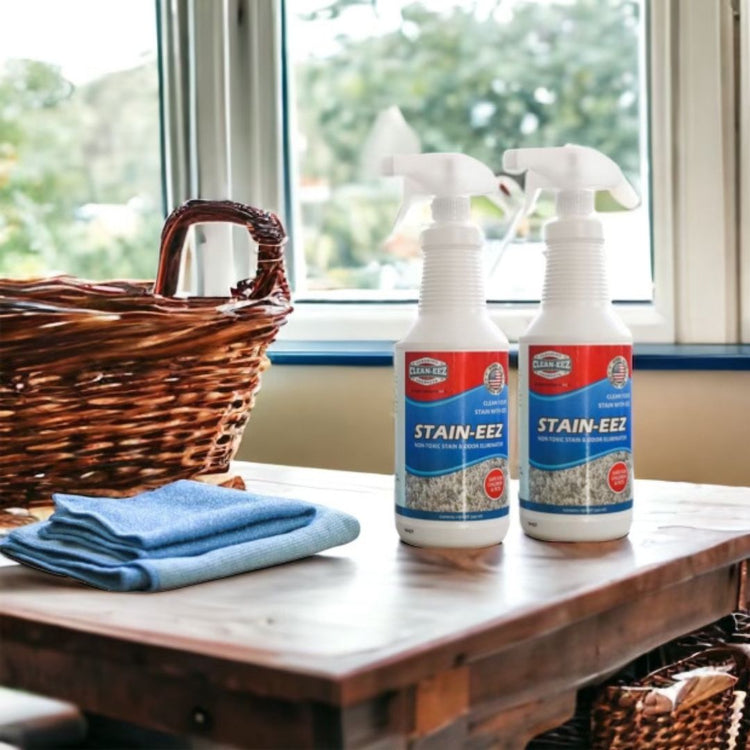 Stain EEZ 2 bottle kit and 2 x Microfiber Towels