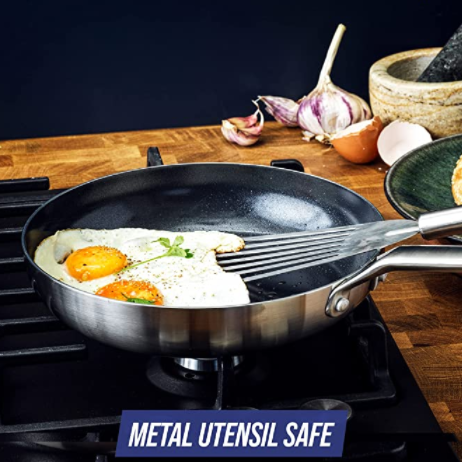 Triple Steel Frypan/Skillet, 11"