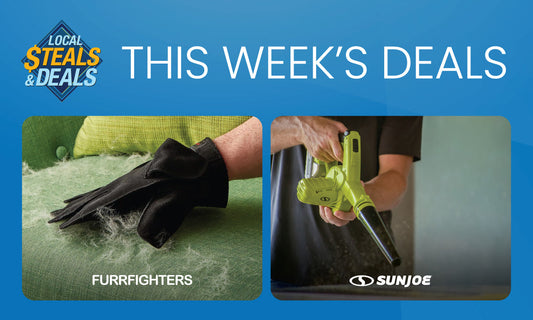 Clean Smarter with The Furrfighter and Sun Joe!