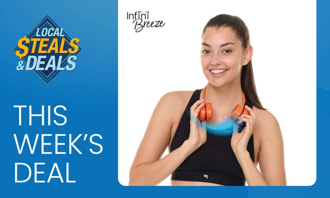 Cool Comfort, Hands-Free with Infini Breeze!