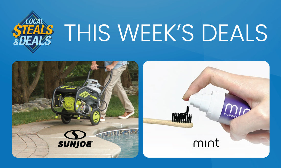 New Week, New Deals with Mint and Sun Joe