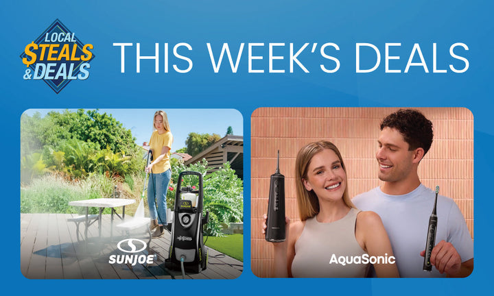 Deep Clean Your Home and Your Smile with Sun Joe & AquaSonic