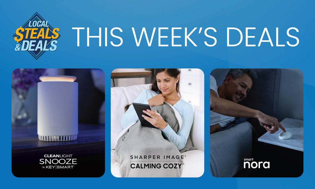 Sleep Awareness Month Deals with CleanLight Snooze, Smart Nora, and Calming Cozy