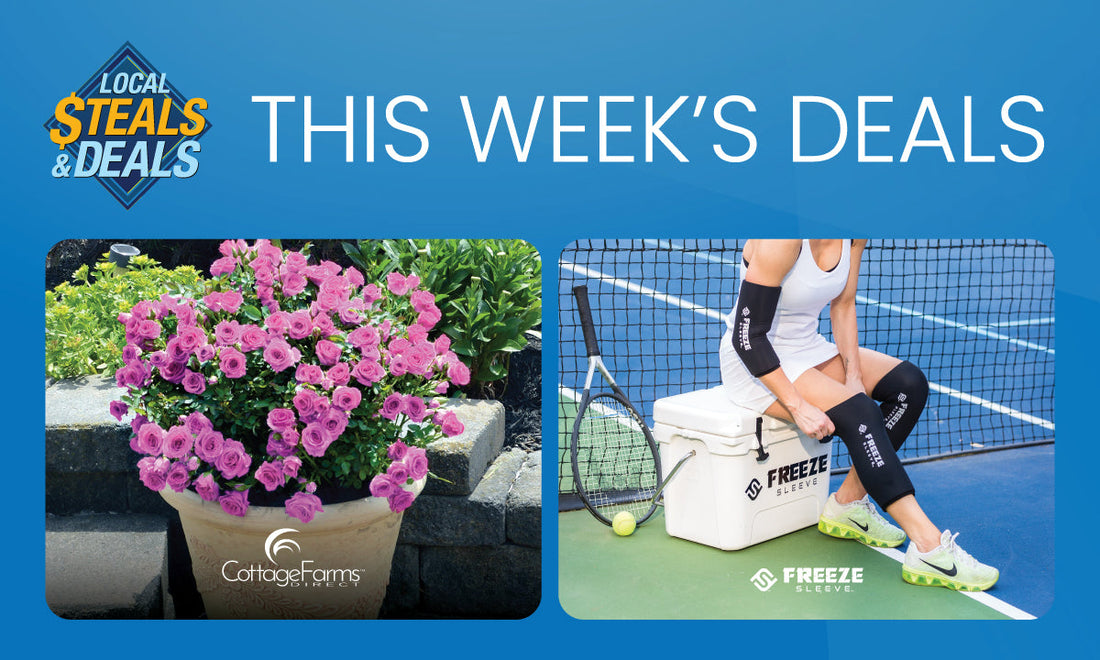 Cold Therapy & A Colorful Garden with Freeze Sleeve & Cottage Farms Direct