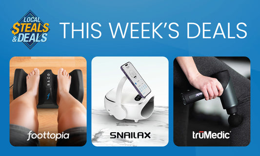 A Spa-Like Experience with Foottopia, Trumedic, and Snailax Hand Massager