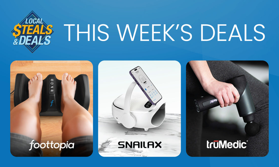A Spa-Like Experience with Foottopia, Trumedic, and Snailax Hand Massager