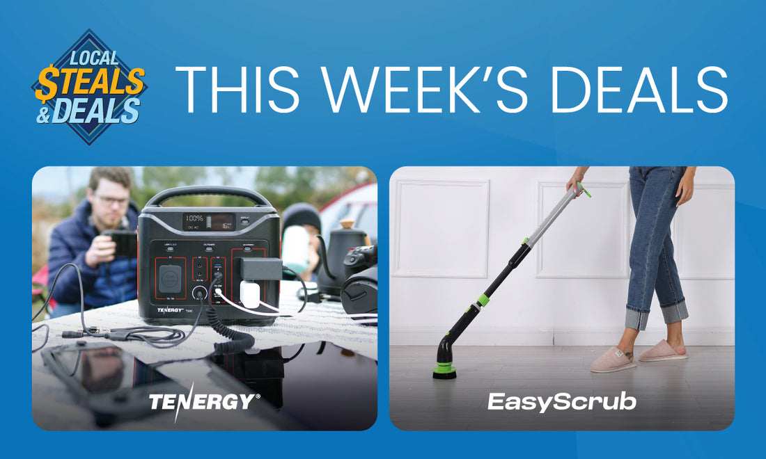 Power Up With Tenergy & Clean Up With Easy Scrub!