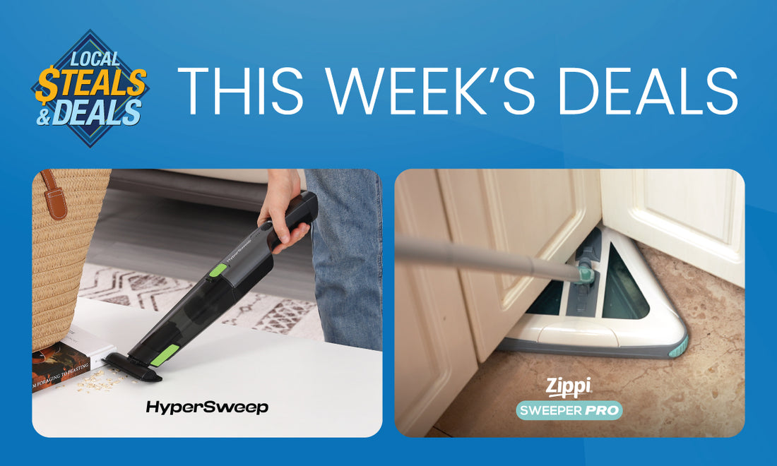 Holiday Cleanup Made Easy with Zippi Sweeper Pro and Hypersweep!