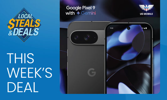 A New Phone + Free Service for 1 Year with Google Pixel 9 & US Mobile