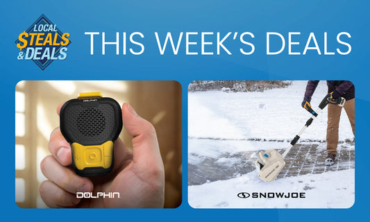 Clear the Snow & Cue the Music with Snow Joe & Dolphin Audio