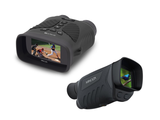 Minolta 4K digital night vision monocular deal banner on Local Steals and Deals