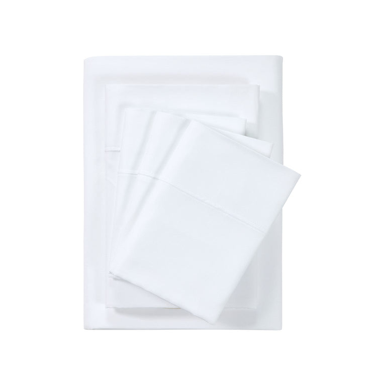 White pillowcases on a white background