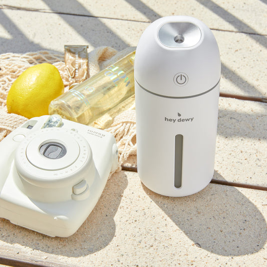 Hey Dewy Portable Facial Humidifier - Pearl White