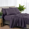 Bamboo 2000 Count Sheet Set with SnugGrip - Egg Plant