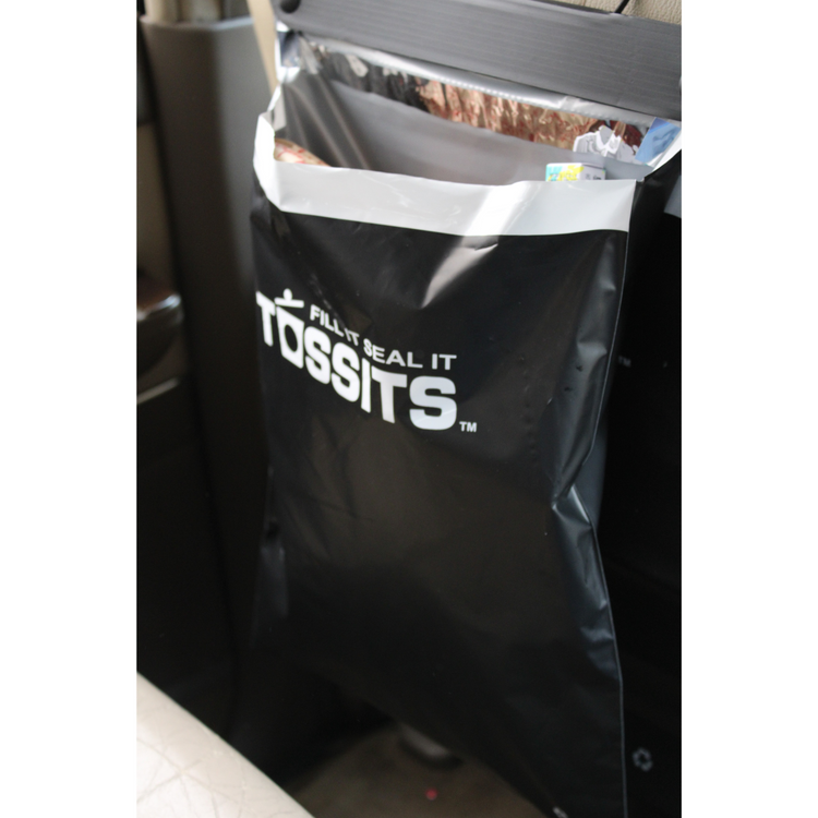 Single Car Garbage Bag - Black