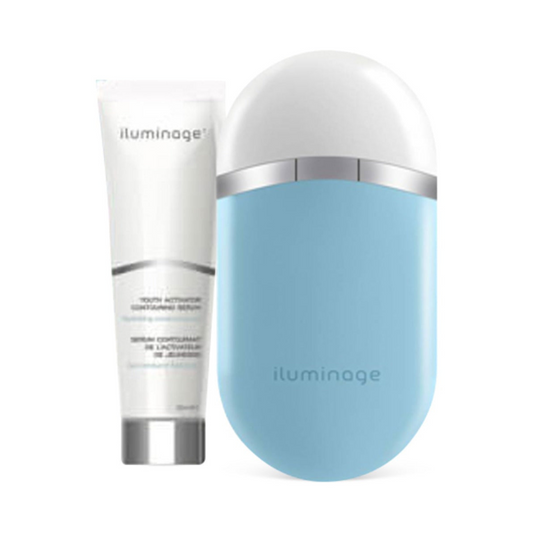 Youth Activator (Infrared LED & Radio Frequency) Anti-Aging Device Set - with 1 Free Contouring Serum