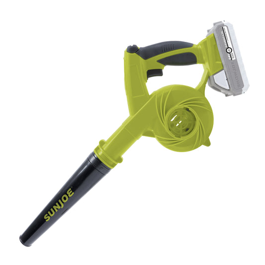Sun Joe 24-Volt* IONMAX Compact Workshop Blower + Vacuum | W/ 2.0-Ah Battery + Charger