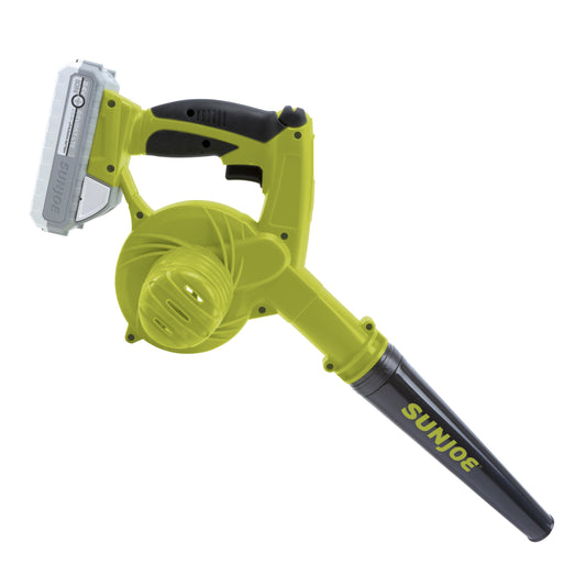 Sun Joe 24-Volt* IONMAX Compact Workshop Blower + Vacuum | W/ 2.0-Ah Battery + Charger