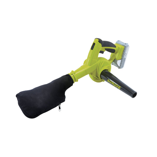 Sun Joe 24-Volt* IONMAX Compact Workshop Blower + Vacuum | W/ 2.0-Ah Battery + Charger