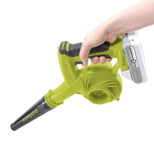 Sun Joe 24-Volt* IONMAX Compact Workshop Blower + Vacuum | W/ 2.0-Ah Battery + Charger