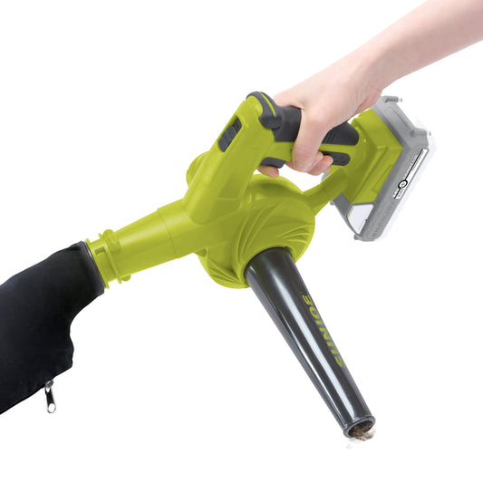 Sun Joe 24-Volt* IONMAX Compact Workshop Blower + Vacuum | W/ 2.0-Ah Battery + Charger