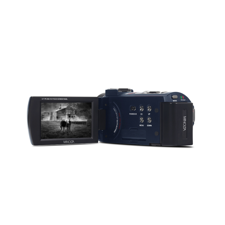 MINOLTA® MN4K25NV 4K Ultra HD / 30 MP Night Vision Camcorder