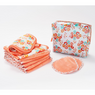 FreshFace™ Set of 9 Makeup Remover Towels with Cosmetics Bag