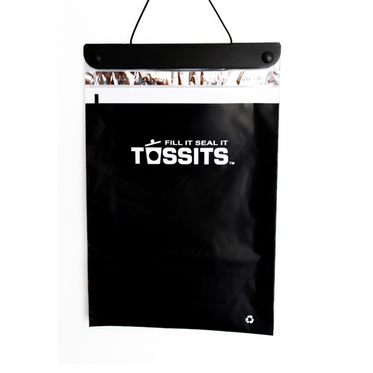 Single Car Garbage Bag - Black