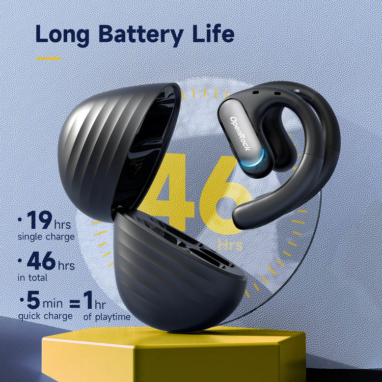 OpenRock Pro Open-Ear Air Conduction Sport Earbuds