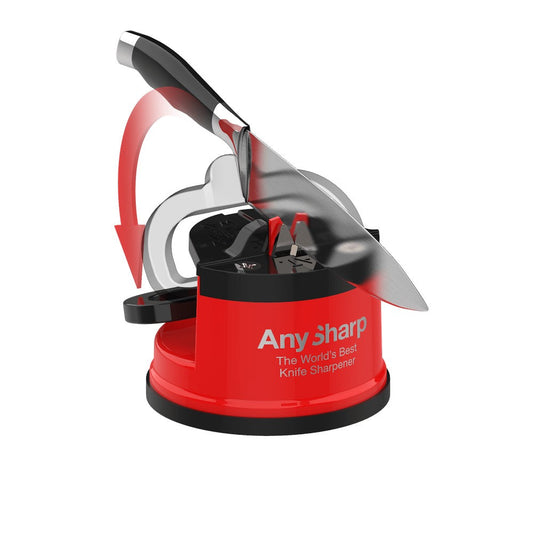Two redAny Sharp sharpener on a white background