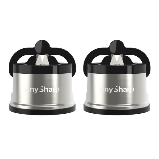 Two redAny Sharp sharpener on a white background