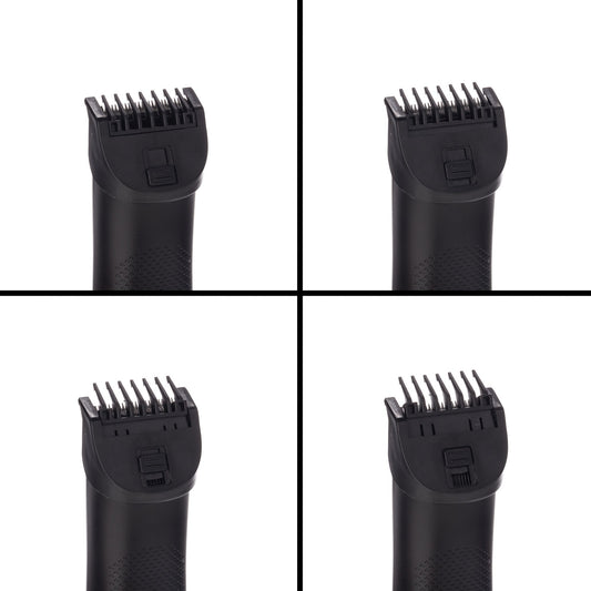 Black hair trimmer with 'brocchi' branding on a white background